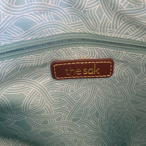 The Sak Bags The Sak Oleta Clutch Metallic Leather Crossbody Bag Pouch Purse Poshmark